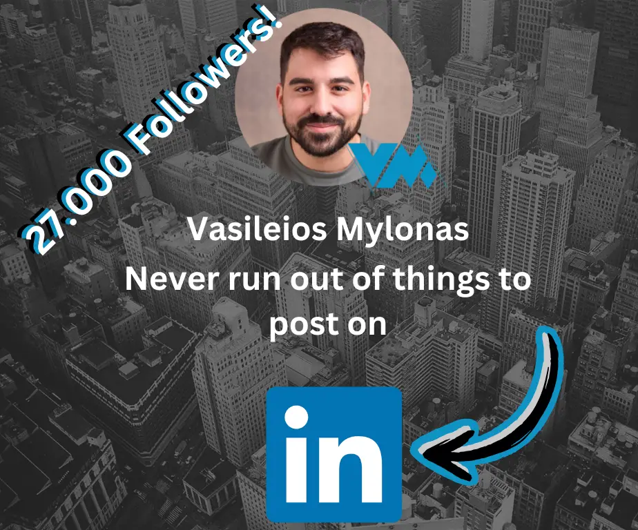 What to post on linkedin - Linkedin certified marekting expert vasileios mylonas
